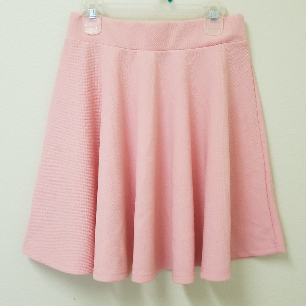 Pink Skater Skirt